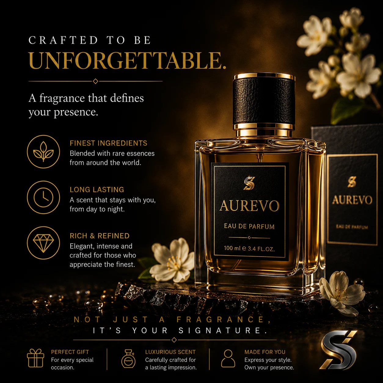 Aurevo fragrance concept